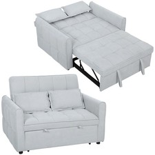 HOMCOM 2 Seater Sofa Bed