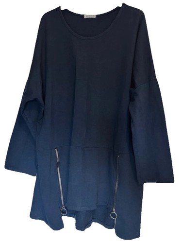 Italian lagenlook navy - lagenlook,