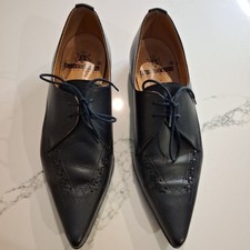 Men's George Cox Black Leather