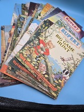 Rupert Adventure Series.  Mostly VG (+). Any blemishes described / photographed.