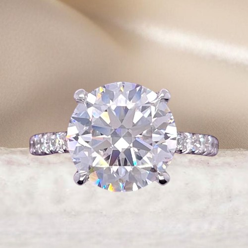 Diamond wedding ring - diamond, 14k