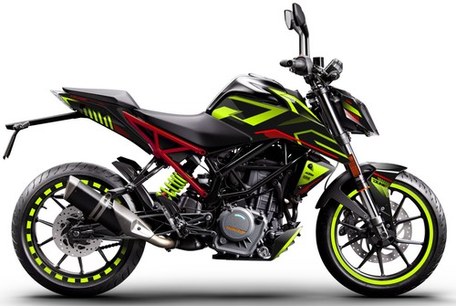 Ktm duke 125 390 2017 - 125,