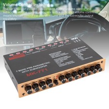 1-7 Band Car Graphic Equalizer