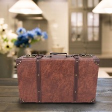 Vintage large suitcase old - vintage,