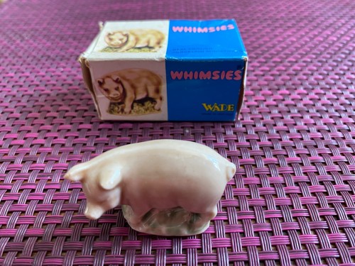 Wade whimsie pig with box - whimsie,
