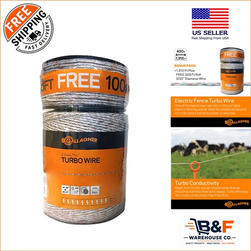 Turbo electric fence wire - electric,