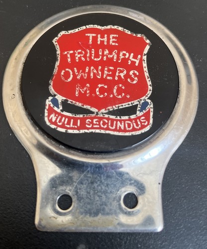 Vintage triumph owners members - triumph,