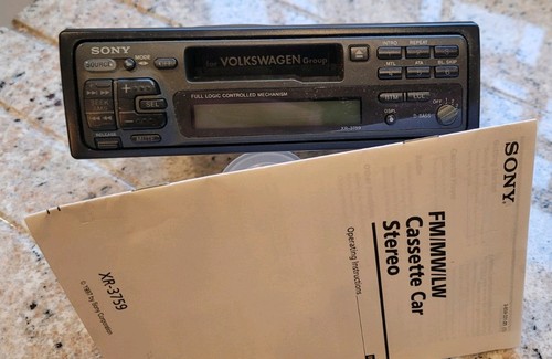 Retro sony volkswagen 3759 - retro, xr-3759