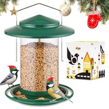 iBorn Metal Bird Feeder for