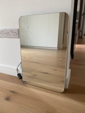 John Lewis Halo Wall Mounted Illuminated Bathroom Mirror, Small 60 x 40 x 5cm