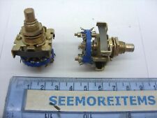 QUANTITY OF 2  NSF ROTARY SWITCHES   4  POLES  3 POSITIONS