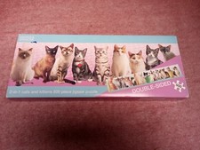 Cats & Kittens - 500 Piece Marks & Spencer Double-Sided Jigsaw Puzzle