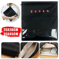 Signal Blocker Case Car Key Phone Laptop RFID Shield Blocking Pouch Faraday Bag