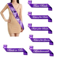 Purple Luxury Hen Night Do