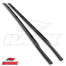 BLACK ROOF RAILS FULL LENGTH