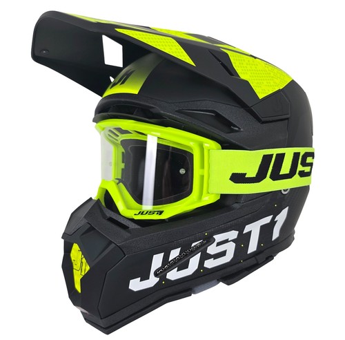 Kids motocross helmet carbon - helmet,