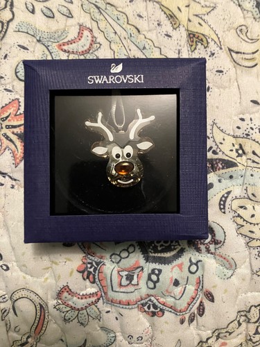 Swarovski gingerbread reindeer - gingerbread,