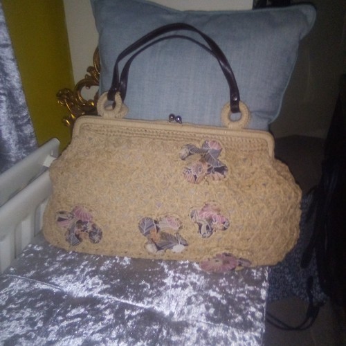 Summer vintage straw bag - vintage,