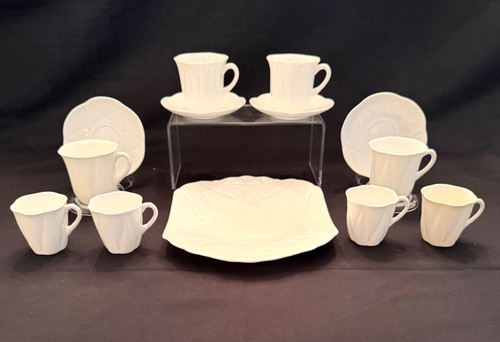 Shelley dainty white espresso - dainty,
