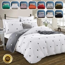 Reversible duvet cover quilt - duvet,
