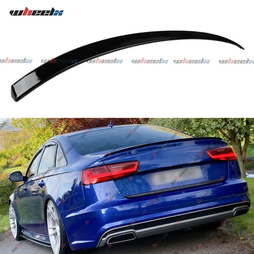 Rear boot trunk lip spoiler - boot,