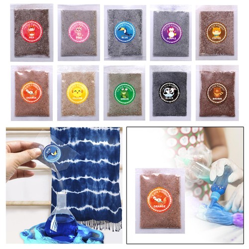 Tie dye powder fabric - tie,