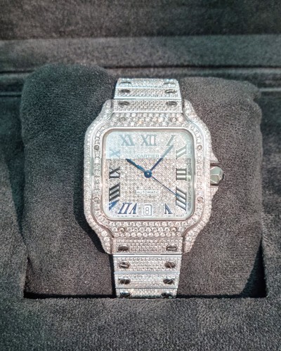 Cartier santos wssa0018 custom - cartier,