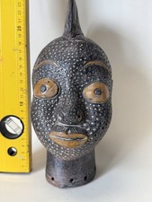 African Head Bust Teracotta