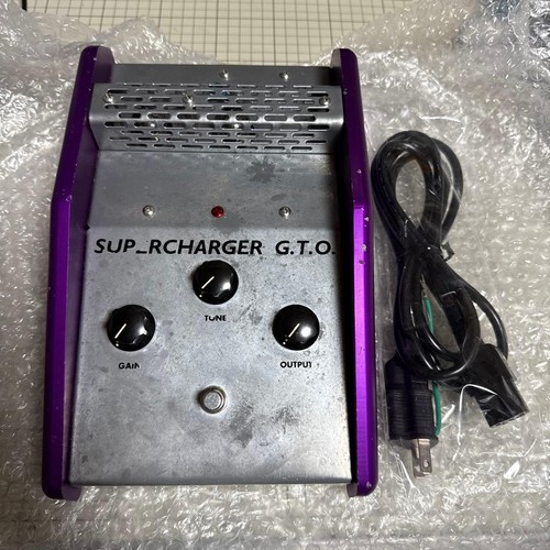 Soldano supercharger o - soldano, g.t.o