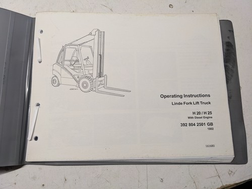 Linde fork lift truck - linde,