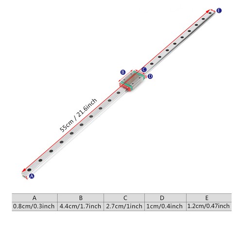 Slide rail linear - slide,
