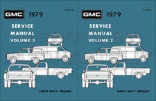 1979 GMC Truck Shop Manual Set