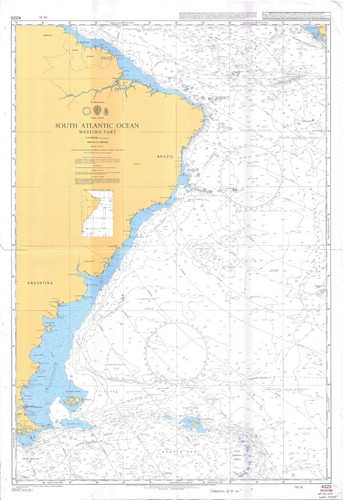 4020 admiralty chart - 4020, south