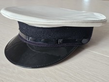 Genuine Royal Navy ❤️ White Seaman Cap / Dress Hat Compton Web