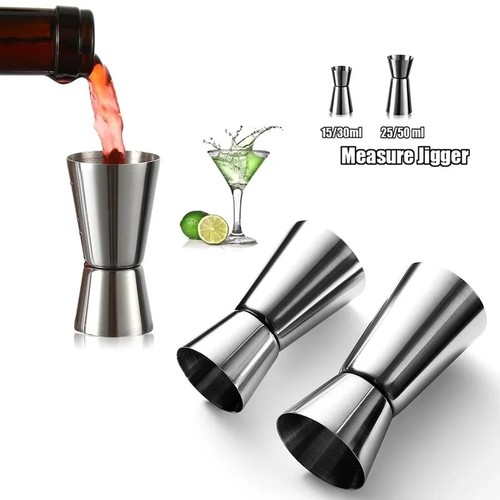 Measure cup 25ml 50ml jigger - 25ml/50ml,