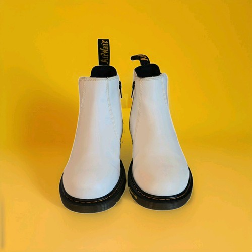 Martens white leather - dr.,