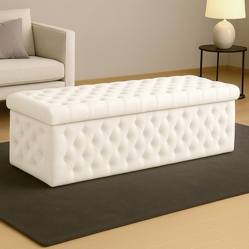 Lux chesterfield ottoman - lux,