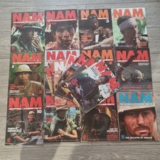 19 X ISSUES OF NAM (THE VIETNAM EXPERIENCE 1965-75) MAGAZINE 1 to 19