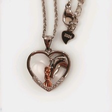  S925 Silver Horse Lover Heart
