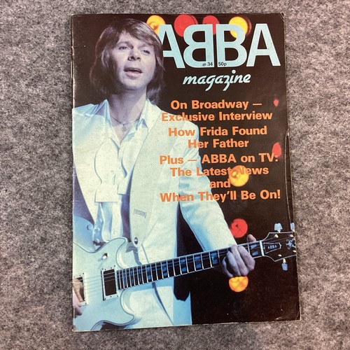 Abba magazine issue april - abba,