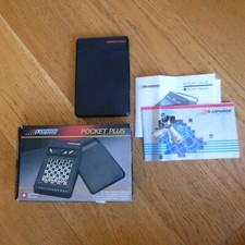 Saitek Pocket Plus Vintage Handheld Electric Chess Set Working READ DESC Boxed