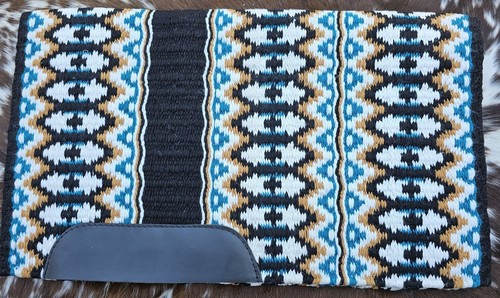 Western wool show saddle - show,