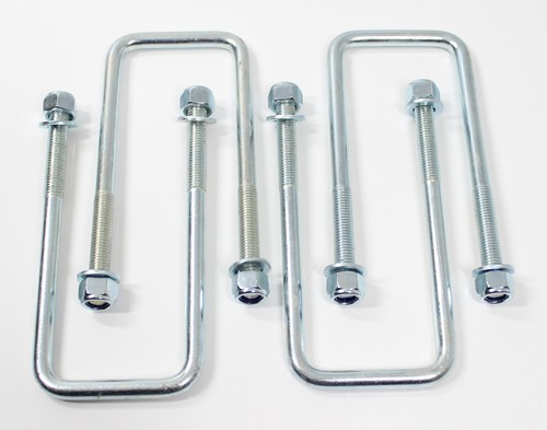 Rear leaf spring u - spring, u-bolts