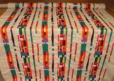 Fabric Remnants Embroidered