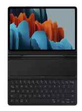 Genuine Samsung Galaxy Tab S8/S7 Slim Book Cover Keyboard - Black