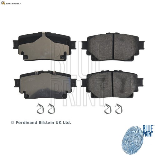 Brake pad set - pad,