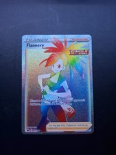 Pokemon TCG Flannery Chilling Reign Rainbow Secret Rare Card 215/198