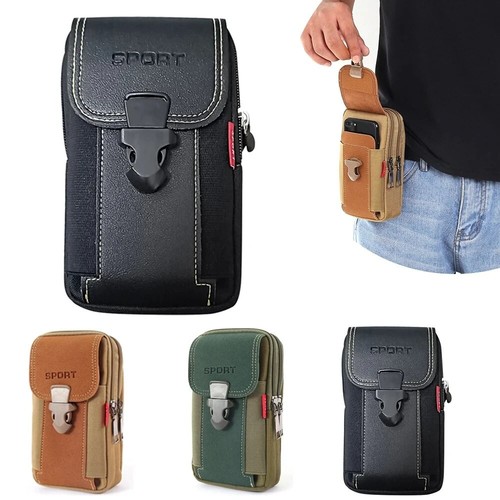 Men tactical belt pouch - tactical, phone