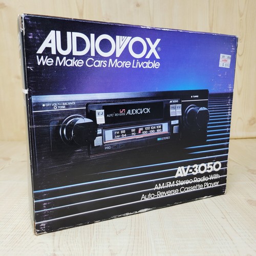 Audiovox 3050 fm stereo - audiovox,