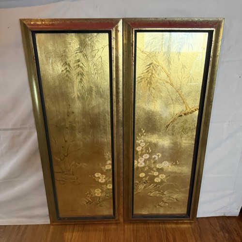 Pair vintage chinoiserie - vintage,